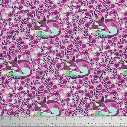 Tula Pink, Chipper, Raspberry (11029) Tula Pink, Chipper, Raspberry (11029)