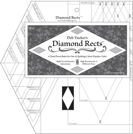 Linjal, Diamond Rects (12023) Linjal, Diamond Rects (12023)