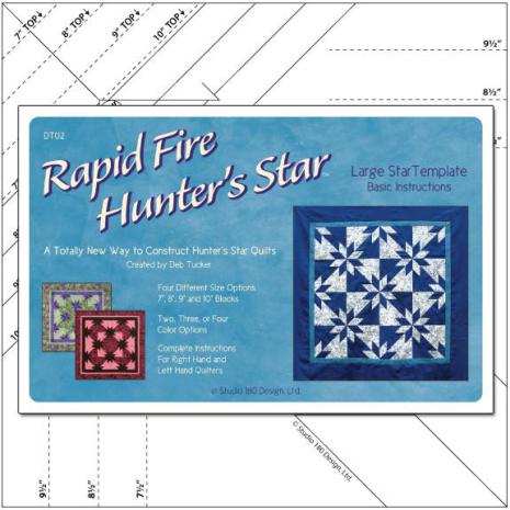 Linjal, Rapid Fire Hunter's Star-Large (12025) Linjal, Rapid Fire Hunter's Star-Large (12025)