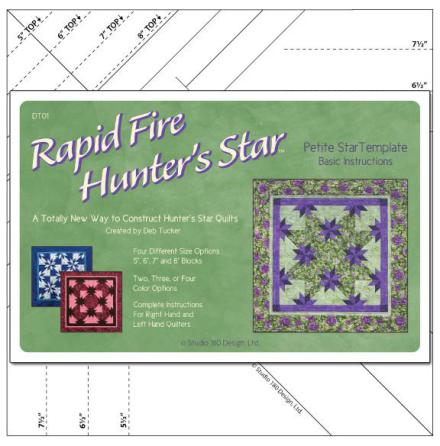 Linjal Studio 180 Rapid Fire Hunter&#39;s Star-Petite (12026)