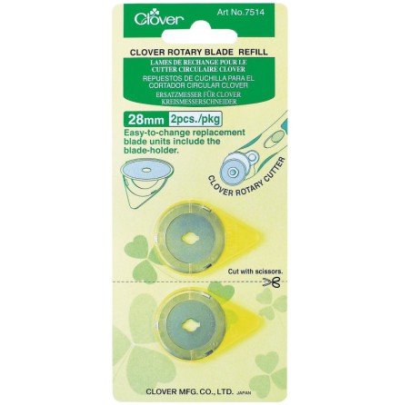 Clover Refillblad, 2 pack 28 mm (16017)