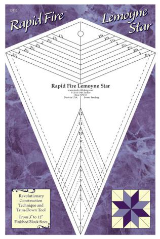 Linjal, Rapid Fire Lemoyne Star (12029) Linjal, Rapid Fire Lemoyne Star (12029)