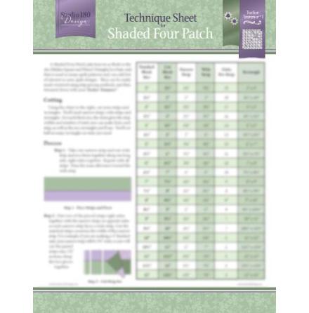 Technique Sheet for Shaded Four Patch