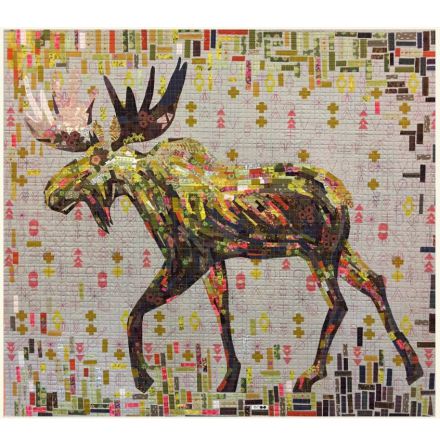 Collagemnster, Montgomery Moose by Laura Heine(13091)