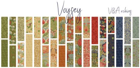 Voysey by V&A Archives, charmpack (11387) Voysey by V&A Archives, charmpack (11387)