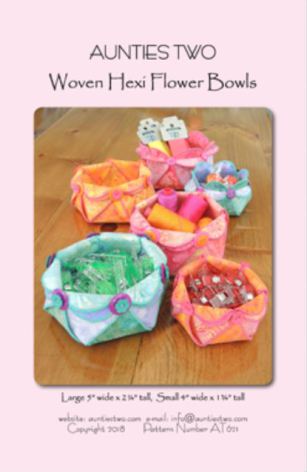 Woven Hexi Flower Bowls (13098) Woven Hexi Flower Bowls (13098)