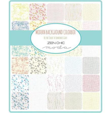 Modern Background Colorbox by Zen Chic Charmpack (11409)