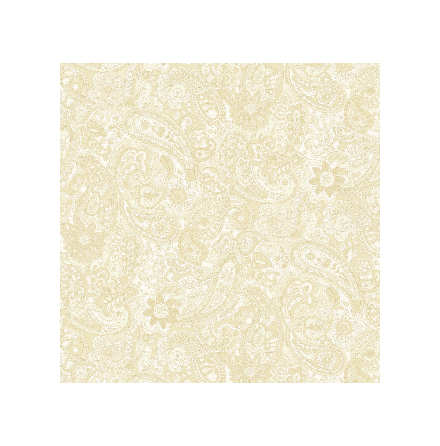 Bella Suede Wide backs Paisley Ivory (11564)