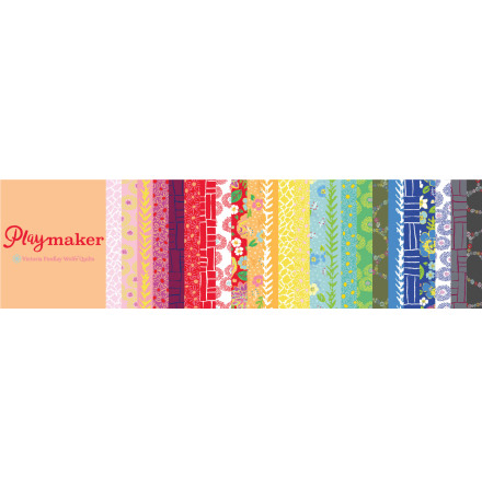 Fat Quarter Bundle Playmaker av Victoria Findlay Wolfe (16294)