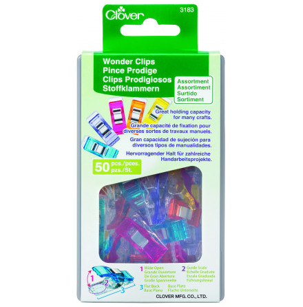 clover Wonder Clips 50 pack (16509