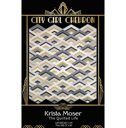 City Girl Chevron mnster av Krista Moser (16637)