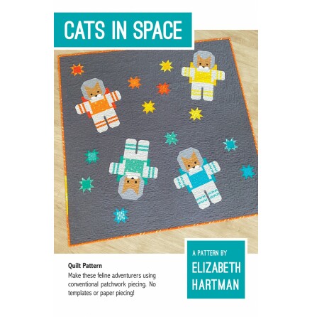 Cats in Space mnster frn Elizabeth Hartman (16711)