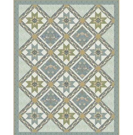 Meadowview Quilt Kit Cool (16782)