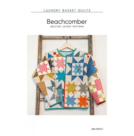 Beachcomber- mnster p en quiltad jacka (17012)