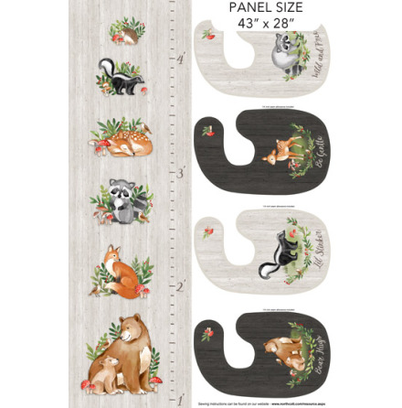 Babypanel Hakklapp och m�ttstock (17028)