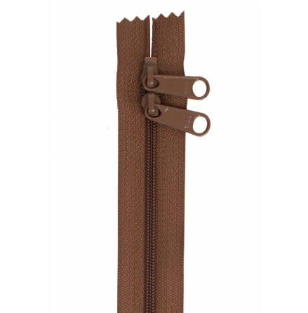 Handbag Zipper 30in Seal Brown (17137)