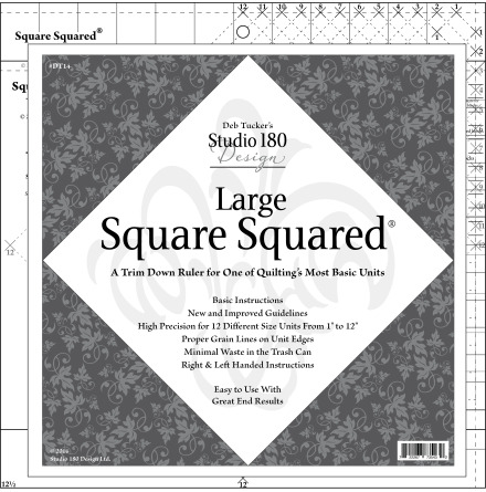 Linjal Large Square Squared (17179)