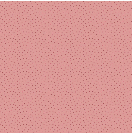 Laundry Basket Quilts Mini Twinkle star Old Rose (17368)