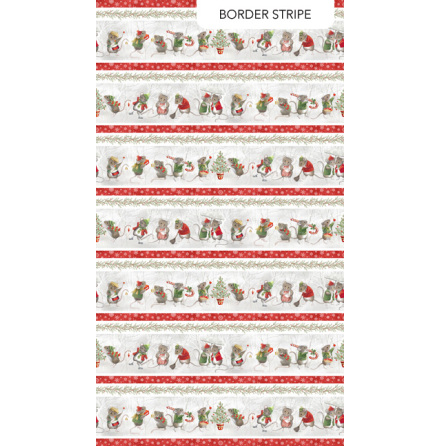 The Christmas Mouse Border Stripe (17625)