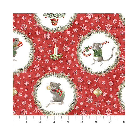 The Christmas Mouse Red Multi (17626)
