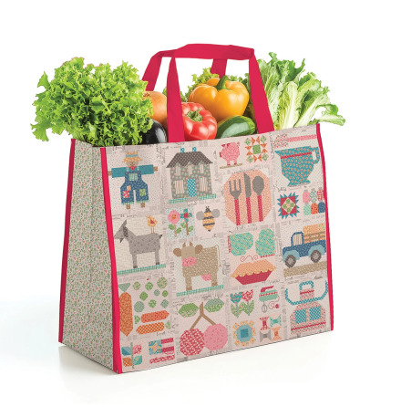 Vinyl Tote Bag Lori Holt (17713)