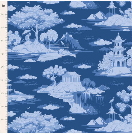  F�rhandsbest�llning S�ljstart 1 juni Tilda Something Blue Cottonview Night (17751)