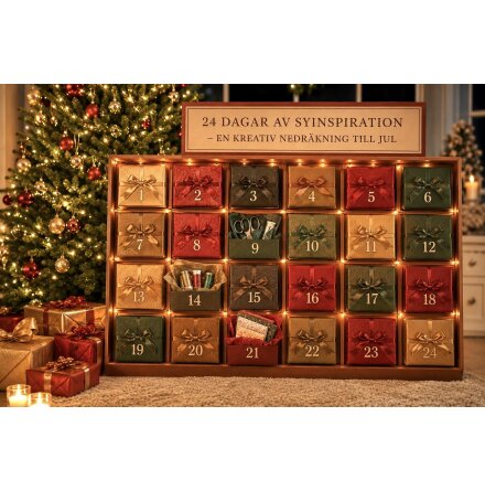 Bussler Quiltings handplockade Julkalender 2026 (16096)