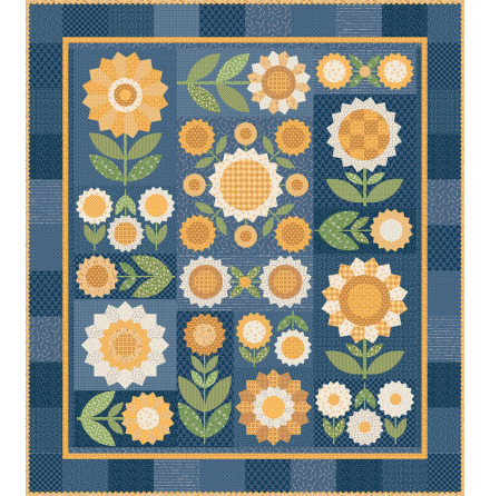 Quiltkit Denim and Daisys (17901)
