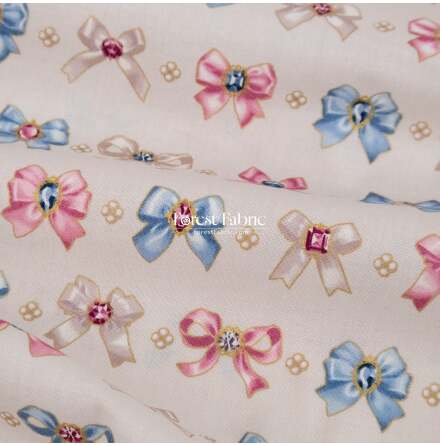 Sparkling Ribbons off-white (17924)